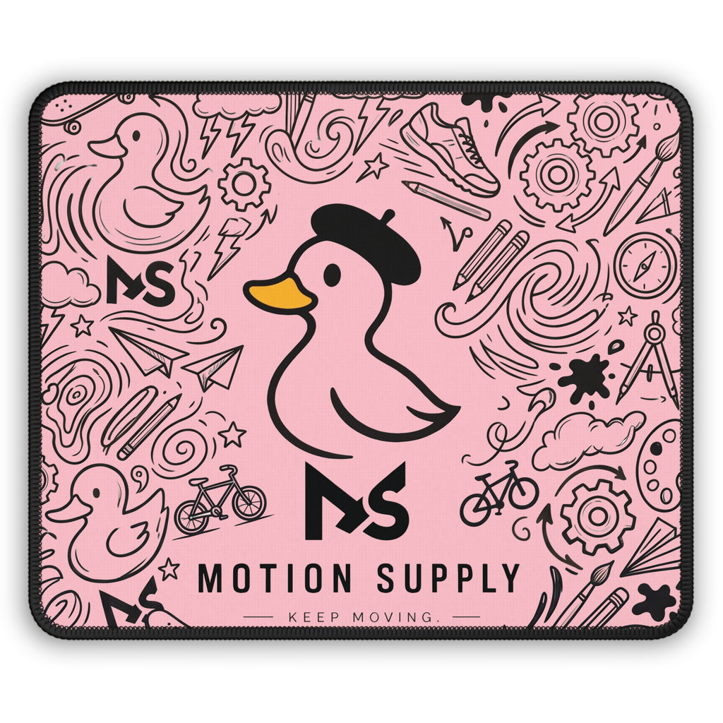 Motion Supply Pink Duck Gaming Mouse Pad