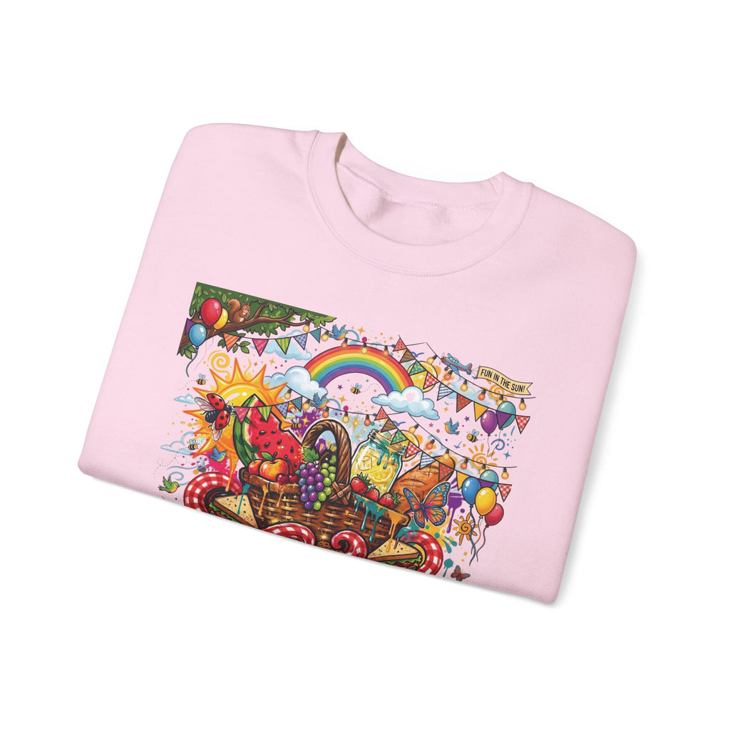 Picnic Day Rainbow Nature Sweatshirt