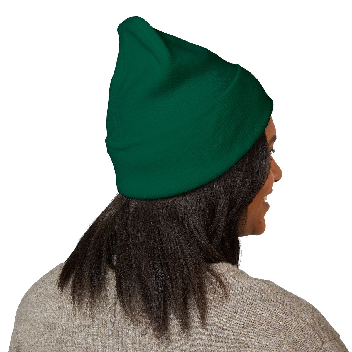 Embroidered Cuffed Beanie