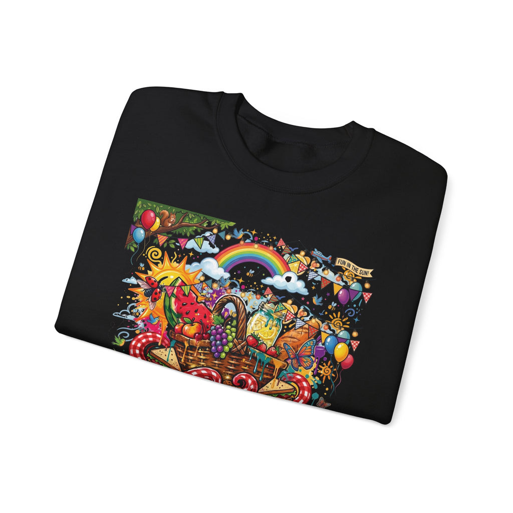 Picnic Day Rainbow Nature Sweatshirt