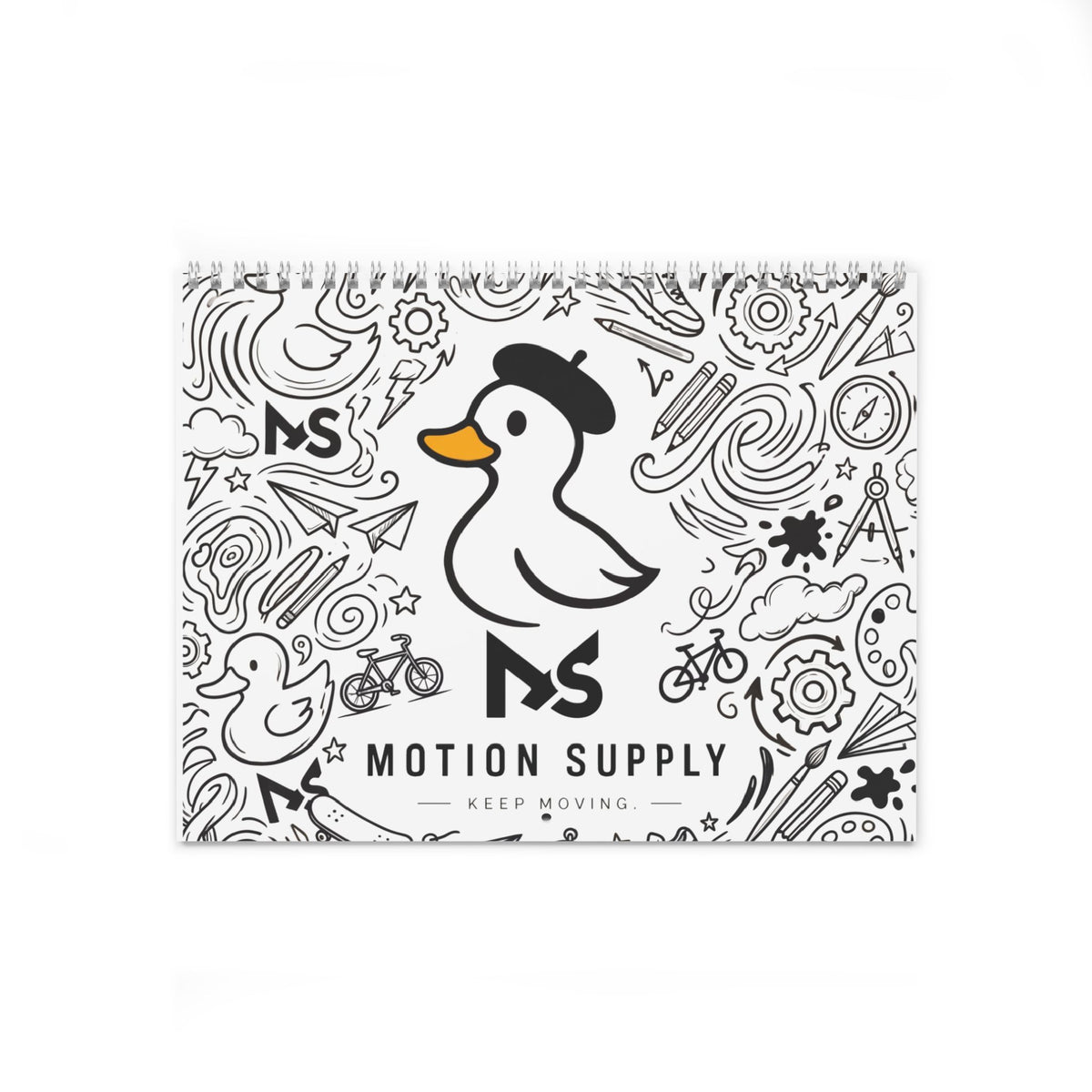 Motion Supply Duck Doodle Wall Calendar