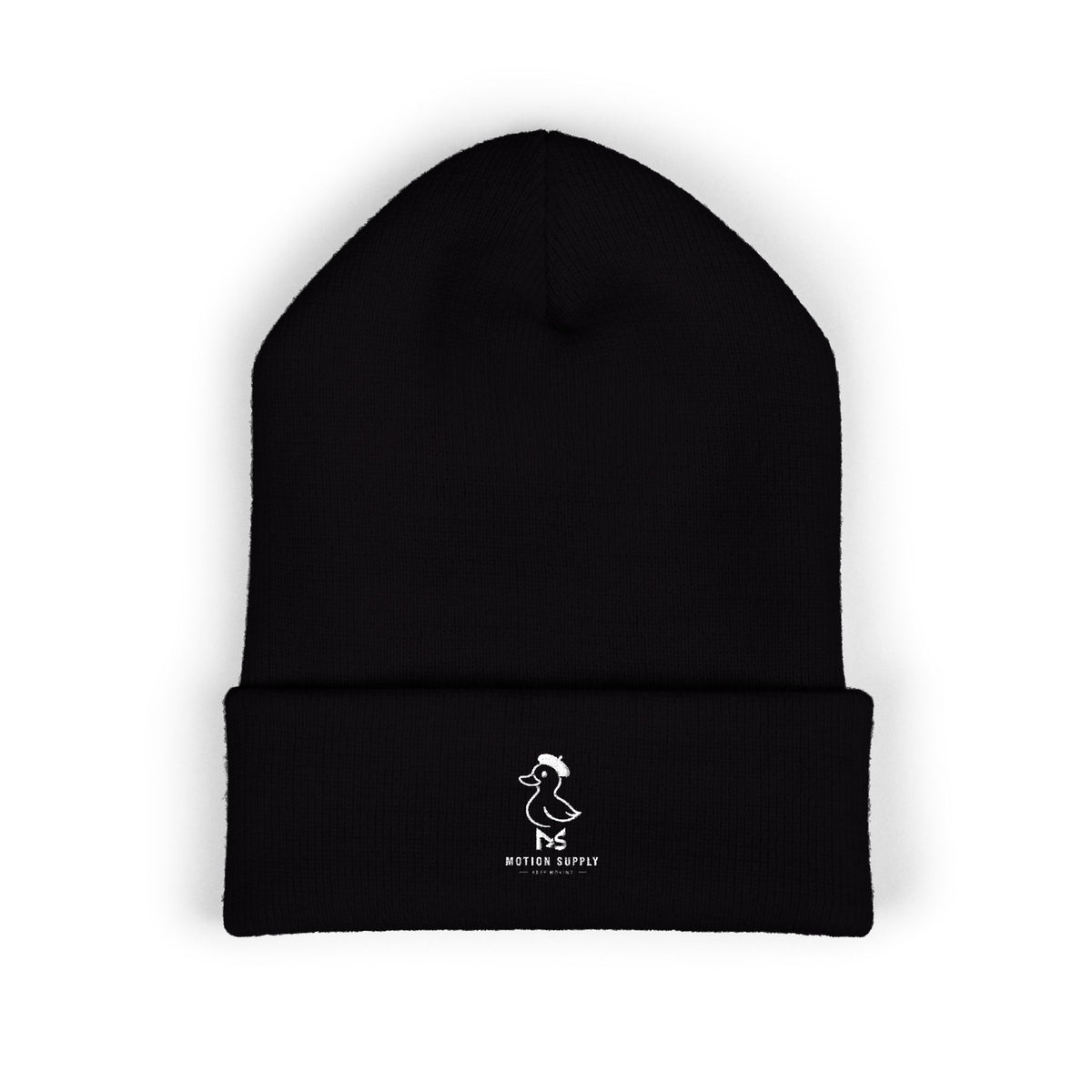 Embroidered Cuffed Beanie