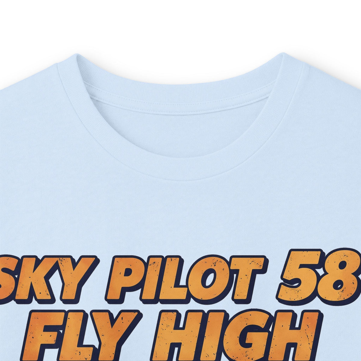 Sky Pilot 58-Fly High Vintage Aviation Long Sleeve Tee